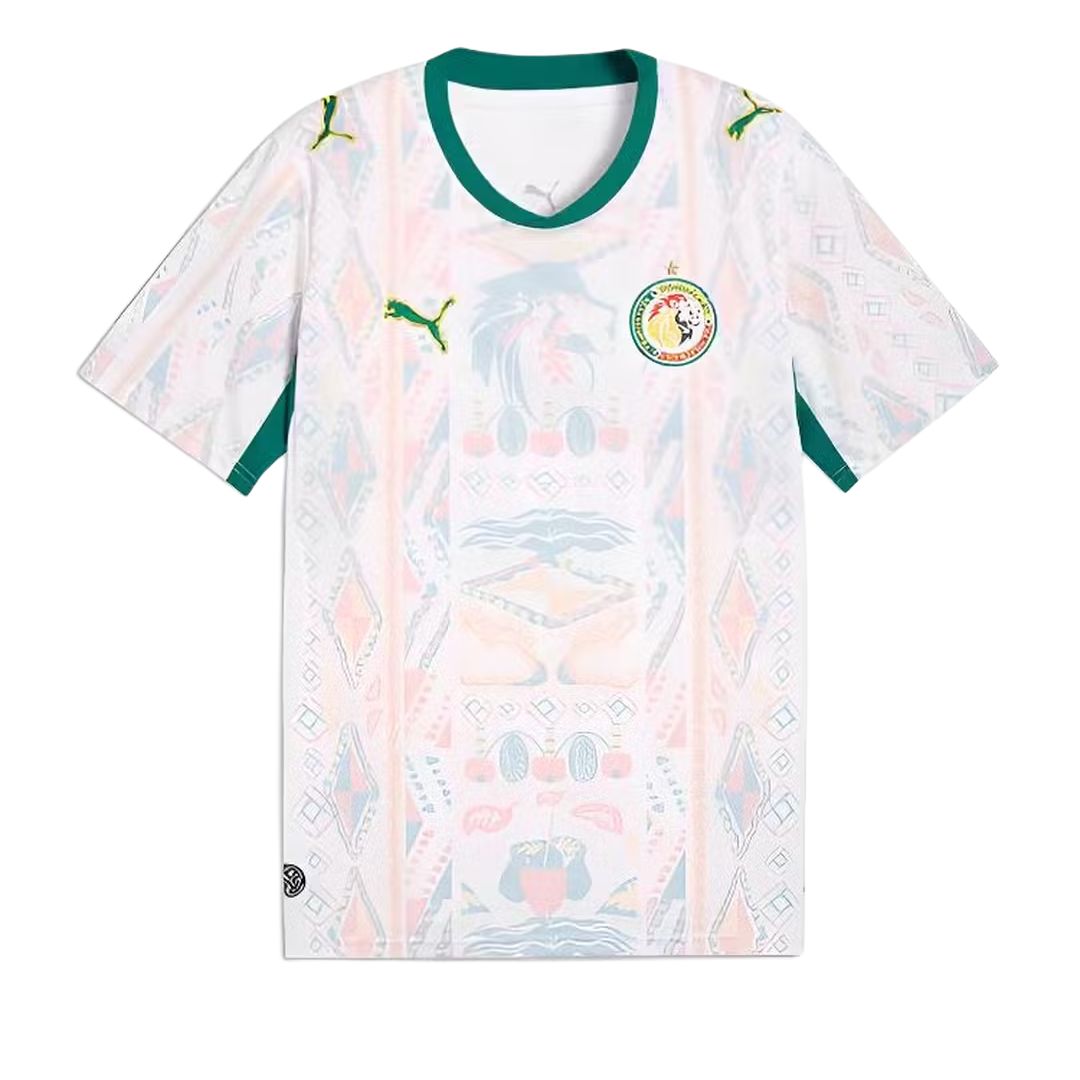 Puma Senegal National Team Home Jersey Moisture-Wicking Casual Shirt 783165-01