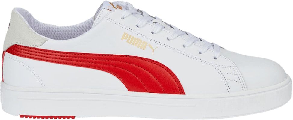 Puma Serve Pro Lite White High Risk Red 374902 19