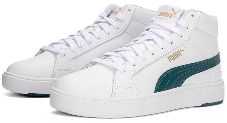 Puma Serve Pro Lite Mid 'White Gold Green' 382095-04 Lookbook Puma Serve Pro Lite Mid 'White Gold Green' 382095-04