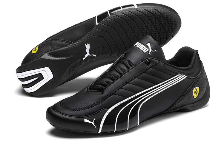 Purchase プーマ SF フューチャーカートキャット 黒白 306459-01