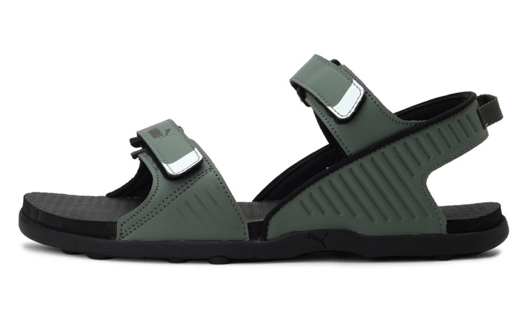 Puma Shade IDP Sandals 'Black Green' 380357-03