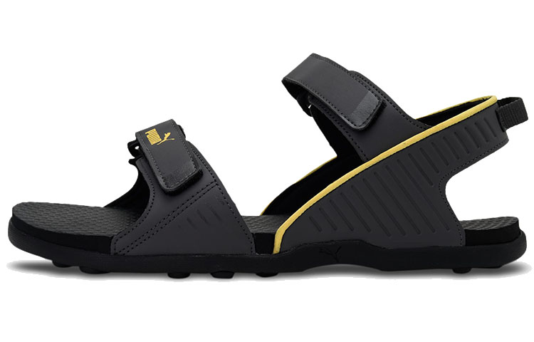 Puma Shade IDP Slides 'Black Yellow' 380357-02
