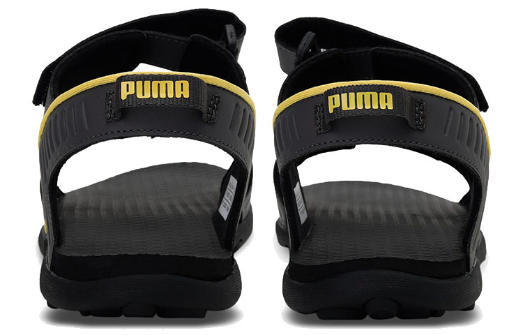 Shop Puma Shade IDP Ciabatte ''Nero Giallo'' 380357-02