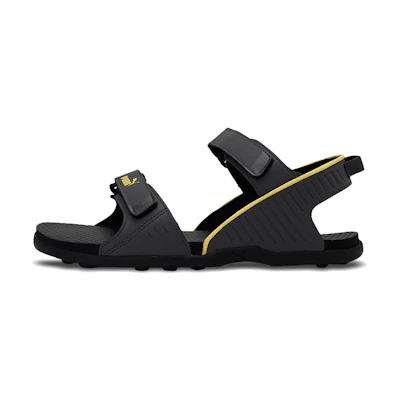 Puma Shade IDP Slides 'Black Yellow'