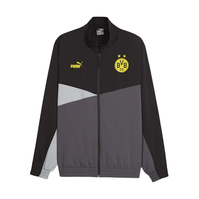 Puma Shadow Gray Moisture-Wicking Jacket with Logo Design 777101-01