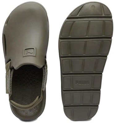 푸마 시부이 뮬 '올리브' (Puma Shibui Mule 'Olive') 394883-07 Shop 푸마 시부이 뮬 '올리브' (Puma Shibui Mule 'Olive') 394883-07