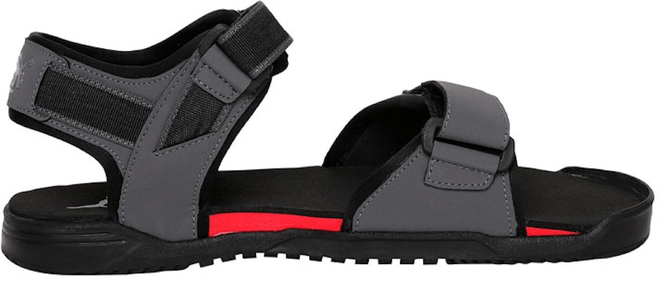 푸마 샤인 v2 IDP 슬라이드 '회색/빨강' 368282-03 Order 푸마 샤인 v2 IDP 슬라이드 '회색/빨강' 368282-03