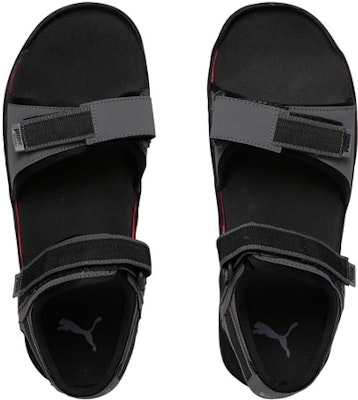 푸마 샤인 v2 IDP 슬라이드 '회색/빨강' 368282-03 Lookbook 푸마 샤인 v2 IDP 슬라이드 '회색/빨강' 368282-03