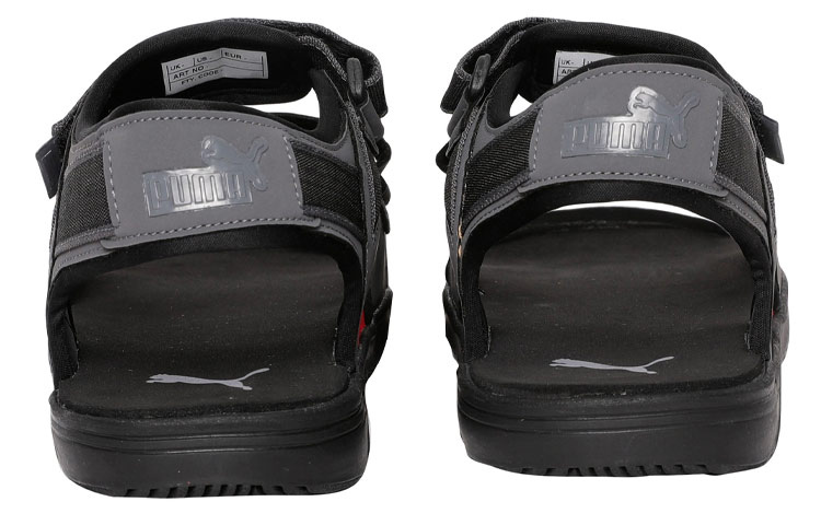 Shop 푸마 샤인 v2 IDP 슬라이드 '회색/빨강' 368282-03