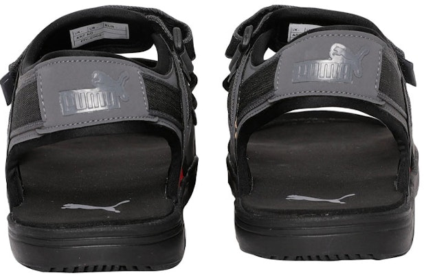 푸마 샤인 v2 IDP 슬라이드 '회색/빨강' 368282-03 Shop 푸마 샤인 v2 IDP 슬라이드 '회색/빨강' 368282-03