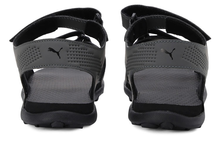 Shop プーマ シャイア IDP グレーサンダル 339838-03