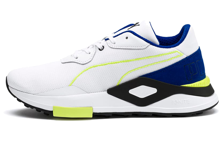 Puma Shoku Koinobori Low Top Running Shoes Black/White/Blue 369326-04