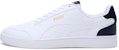 Puma Shuffle Kasut Santai Skateboard Unisex Putih Hitam 382141-05