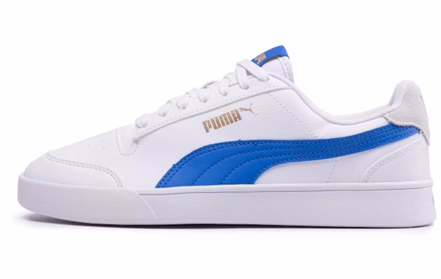 Puma Shuffle Sneakers White/Blue 309668-12 Buy Puma Shuffle Sneakers White/Blue 309668-12