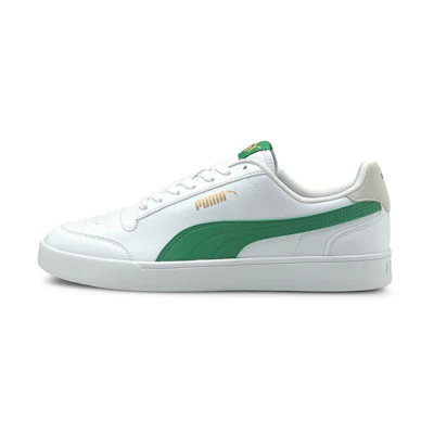 Puma Unisex Shuffle Sneakers White/Green