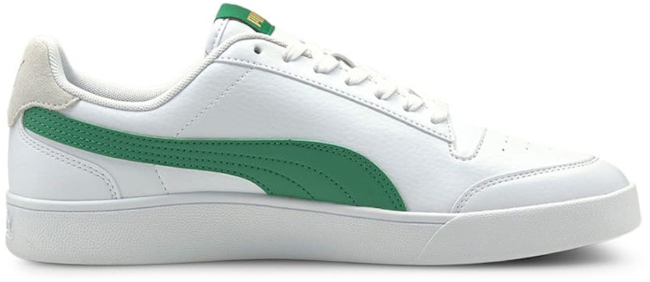 Puma Unisex Shuffle Sneakers White/Green 309668-13 Order Puma Unisex Shuffle Sneakers White/Green 309668-13