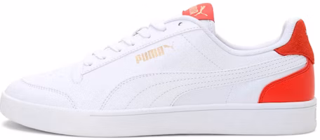 Puma Shuffle Sneakers White/Red 309668-06 Puma Shuffle Sneakers White/Red 309668-06