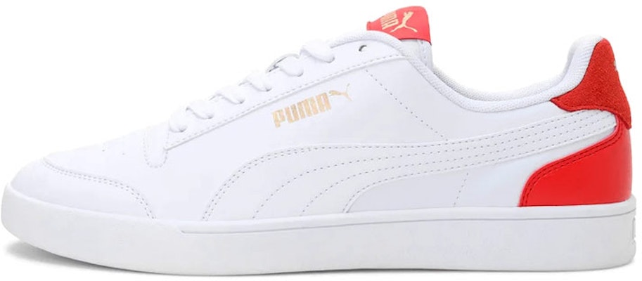 Puma Shuffle Sneakers White/Red 309668-06 Buy Puma Shuffle Sneakers White/Red 309668-06