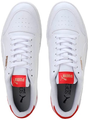 Puma Shuffle Sneakers White/Red 309668-06 Lookbook Puma Shuffle Sneakers White/Red 309668-06