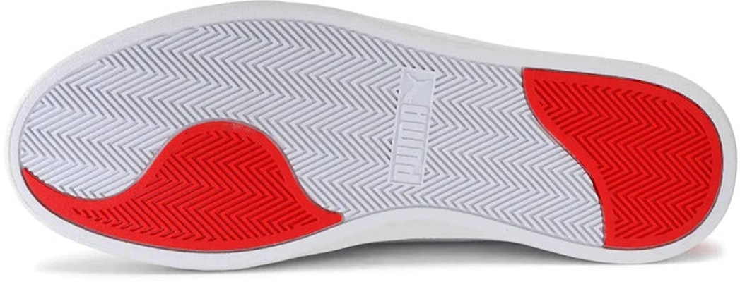 Puma Shuffle Sneakers White/Red 309668-06 Purchase Puma Shuffle Sneakers White/Red 309668-06