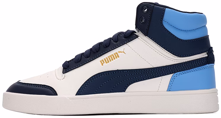 Puma Shuffle Mid Mid Tops Casual Skateboarding Shoes Unisex Blue White 380748-09 Buy Puma Shuffle Mid Mid Tops Casual Skateboarding Shoes Unisex Blue White 380748-09