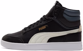 Puma Unisex Shuffle Mid-Top Sneakers Black/White 380748-07 Puma Unisex Shuffle Mid-Top Sneakers Black/White 380748-07