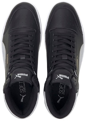 Puma Shuffle Mid 'Black Grey White' 384319-02 Lookbook Puma Shuffle Mid 'Black Grey White' 384319-02
