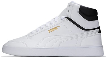 Puma Shuffle Mid 'White Black Gold' 380748-01 Puma Shuffle Mid 'White Black Gold' 380748-01