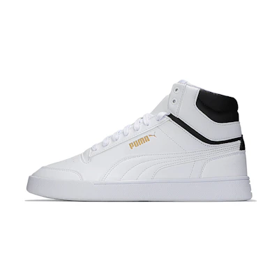 Puma Shuffle Mid 'White Black Gold'