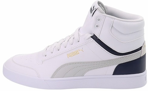 プーマ シャッフル ミッド 白灰紺 (Puma Shuffle Mid 白灰紺) 380748-05 Buy プーマ シャッフル ミッド 白灰紺 (Puma Shuffle Mid 白灰紺) 380748-05