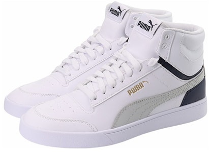 プーマ シャッフル ミッド 白灰紺 (Puma Shuffle Mid 白灰紺) 380748-05 Lookbook プーマ シャッフル ミッド 白灰紺 (Puma Shuffle Mid 白灰紺) 380748-05
