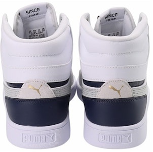 プーマ シャッフル ミッド 白灰紺 (Puma Shuffle Mid 白灰紺) 380748-05 Shop プーマ シャッフル ミッド 白灰紺 (Puma Shuffle Mid 白灰紺) 380748-05