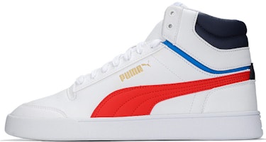 Puma Shuffle Mid 'White High Risk Red' 380748-03 Puma Shuffle Mid 'White High Risk Red' 380748-03