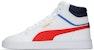 Puma Shuffle Mid 'White High Risk Red' 380748-03