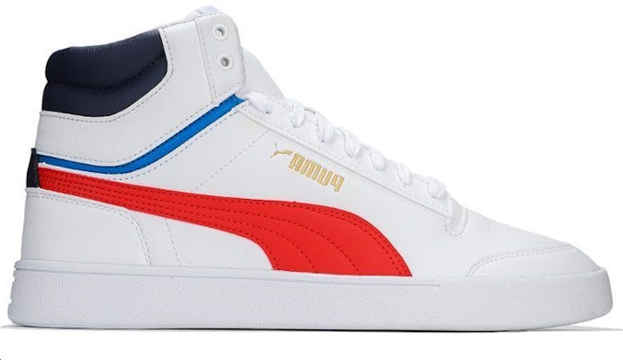 Puma Shuffle Mid 'White High Risk Red' 380748-03 Order Puma Shuffle Mid 'White High Risk Red' 380748-03