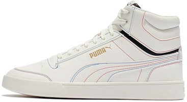 Puma Shuffle Mid 'White Multi Stitch' 380748-04 Puma Shuffle Mid 'White Multi Stitch' 380748-04
