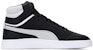 Puma Shuffle Mid WTR 'Hitam Putih Emas Pasukan' 385551-02