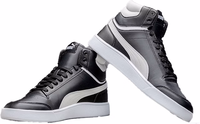 Puma Shuffle Mid WTR 'Hitam Putih Emas Tim' 385551-02 Lookbook Puma Shuffle Mid WTR 'Hitam Putih Emas Tim' 385551-02