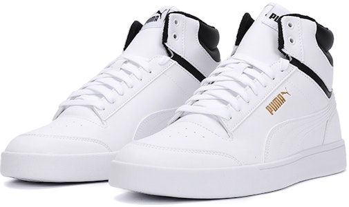 Puma Shuffle Mid WTR 'Putih Hitam Emas Team' 385551-01 Lookbook Puma Shuffle Mid WTR 'Putih Hitam Emas Team' 385551-01