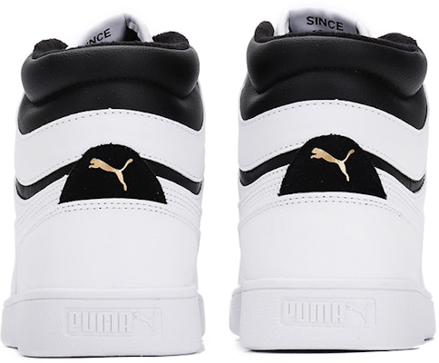 Puma Shuffle Mid WTR 'White Black Team Gold' 385551-01 Shop Puma Shuffle Mid WTR 'White Black Team Gold' 385551-01