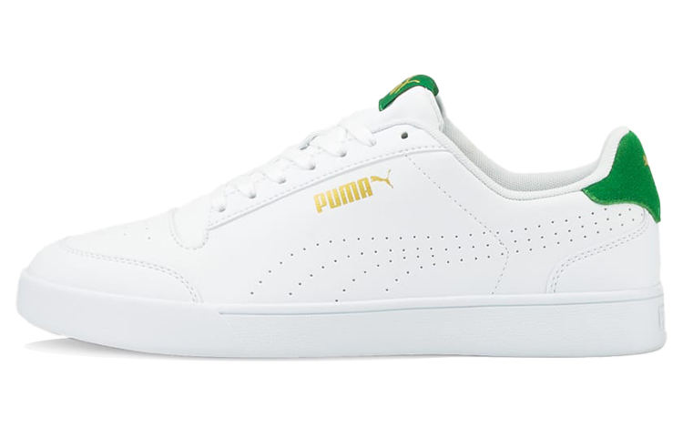 Puma Shuffle Perf Casual Skate Shoes Unisex White Green 380150-09