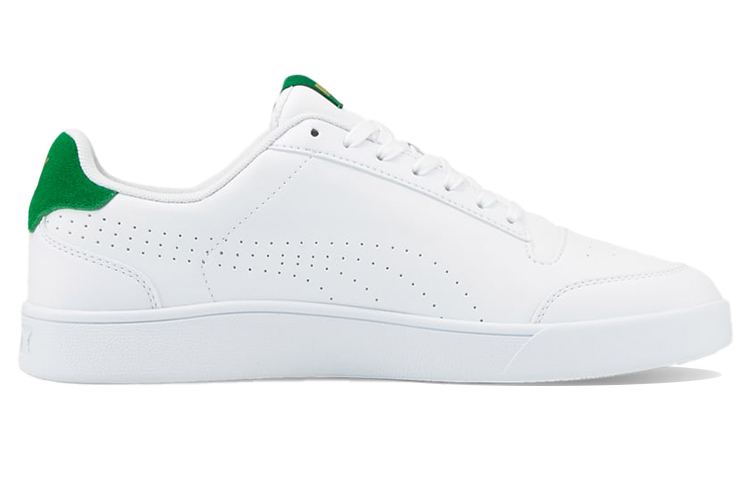 Puma Shuffle Perf Casual Skate Shoes Unisex White Green 圖 2