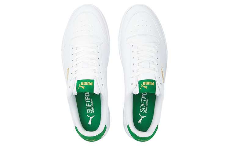 Puma Shuffle Perf Casual Skate Shoes Unisex White Green 圖 3