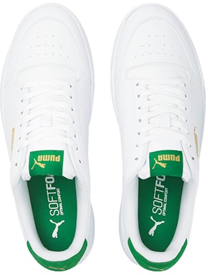 Puma Shuffle Perf Kasut Skate Kasual Uniseks Putih Hijau 380150-09 Lookbook Puma Shuffle Perf Kasut Skate Kasual Uniseks Putih Hijau 380150-09