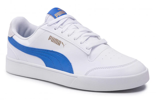 Baskets Puma Shuffle Blanc/Bleu 309668-12 Order Baskets Puma Shuffle Blanc/Bleu 309668-12
