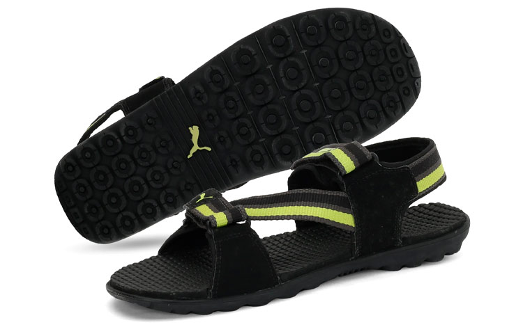 Shop Puma Silicis Mesh DP ''Zwart Groen'' Sandalen 188952-02