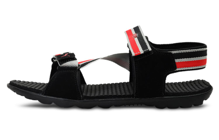 Puma Silicis Mesh DP 'Black Red' Sandal 188952-04