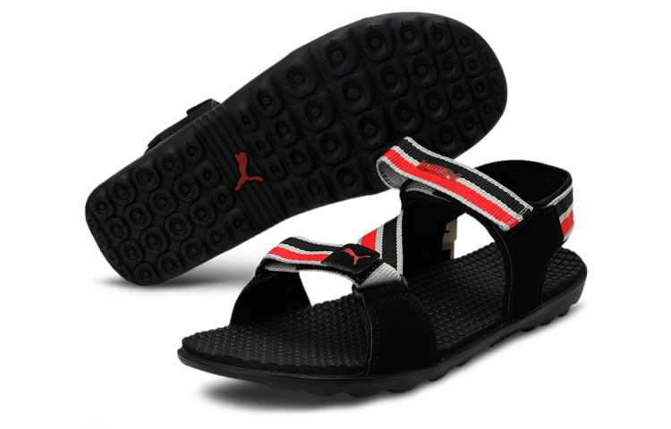 Shop Sandalo Puma Silicis Mesh DP ''Nero Rosso''. 188952-04
