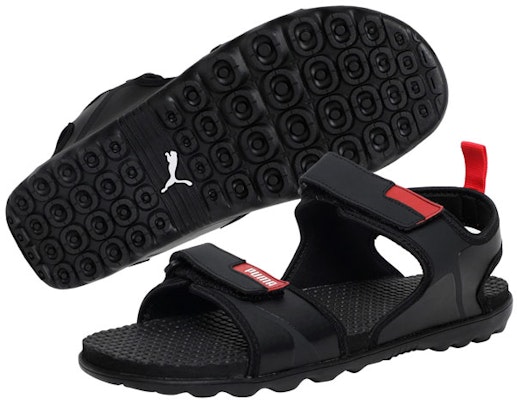 Puma Silicis Nu Idp Sandals Black/Red 367659-07 Lookbook Puma Silicis Nu Idp Sandals Black/Red 367659-07