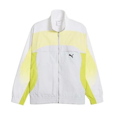 Puma Silver Logo Stand Collar Breathable Jacket 624039-42